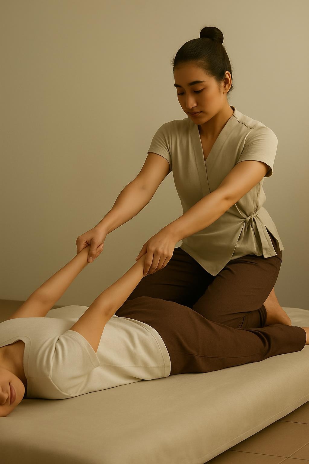 edit the image to remove or fix the hand that is sticking out